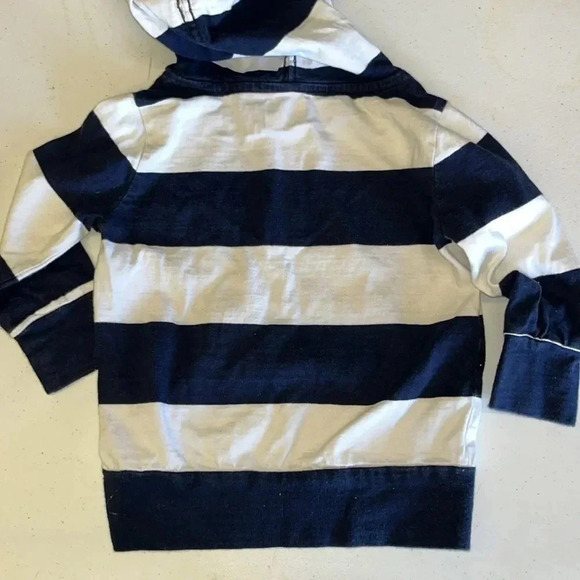 Baby Gap Navy and white stripped sweatshirt - Picture 3 of 3
